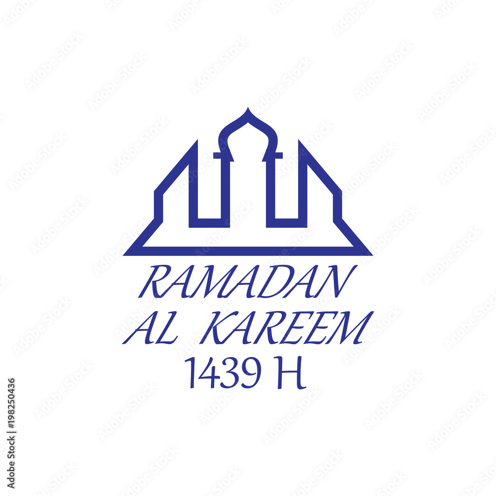 Ramadan logo, ramadan icon, ramadan kareem,