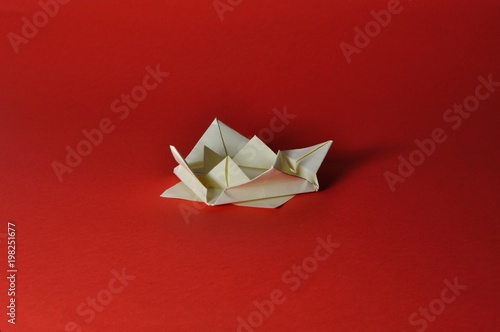solitary lotus origami