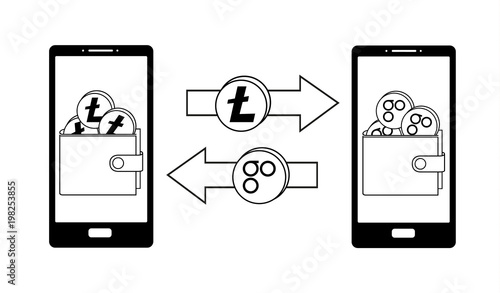 exchange between litecoin and omisego in the phone