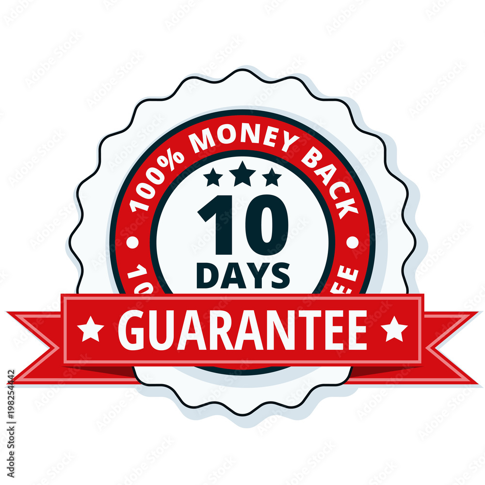 10 Days Money Back illustration 10 Days Money Back illustration