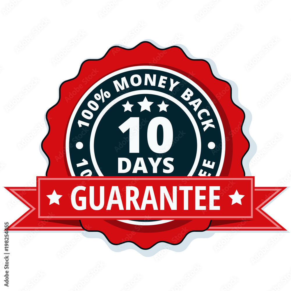 10 Days Money Back illustration 10 Days Money Back illustration