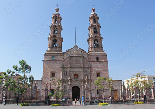 Obraz na płótnie Catedral Basílica de Nuestra Señora de la Asunción de Aguascalientes Mexico w salonie