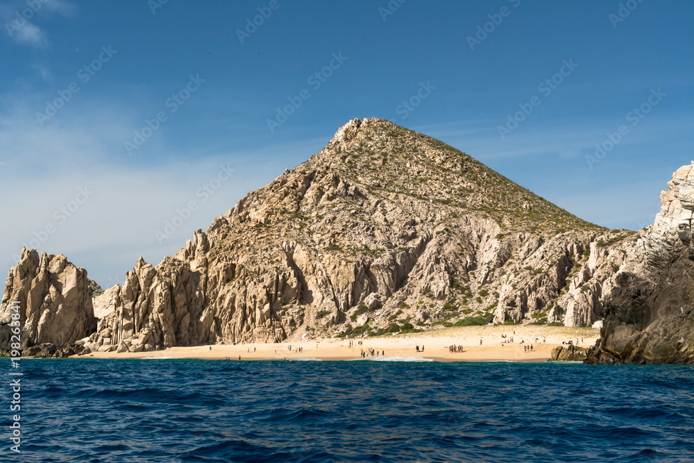 Playa del Divorcio en Cabo San Lucas.