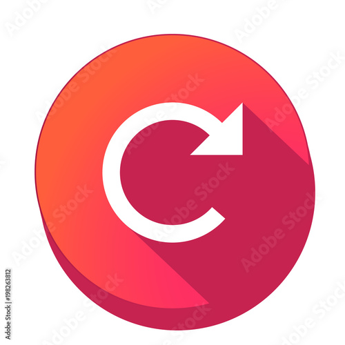 Free Download ikona z długim cieniem na tle okręgu - GFXLoad