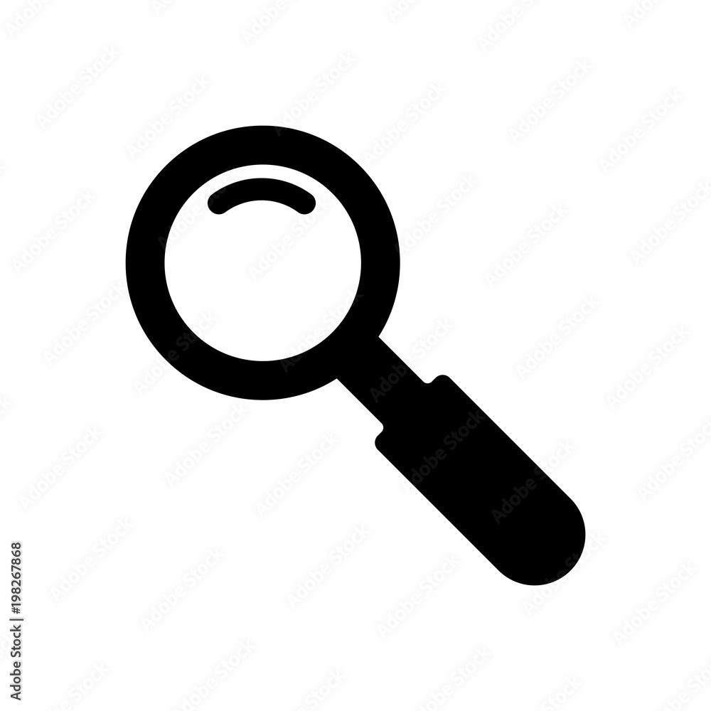 search icon, magnifying glass icon vector search icon, magnifying glass icon vector