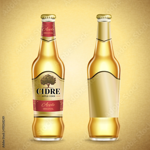 Apple cider package design