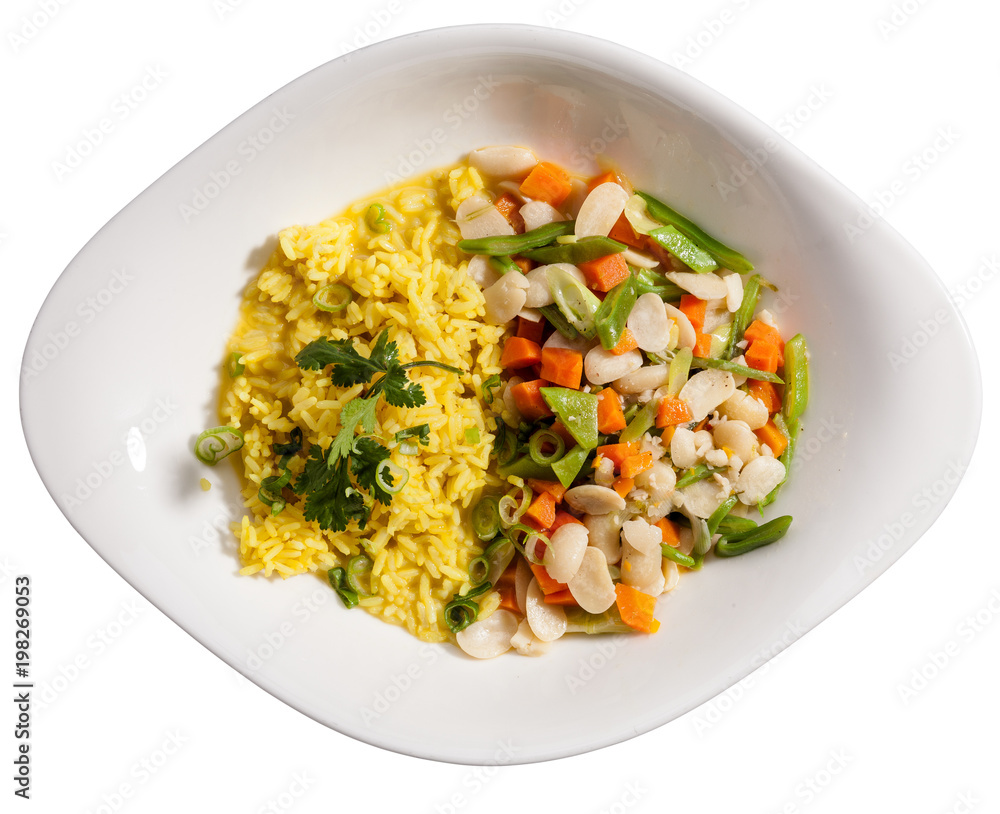 Vegetarische Feijoada mit Kurkuma Reis Vegetarische Feijoada mit Kurkuma Reis