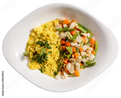 Vegetarische Feijoada mit Kurkuma Reis 
