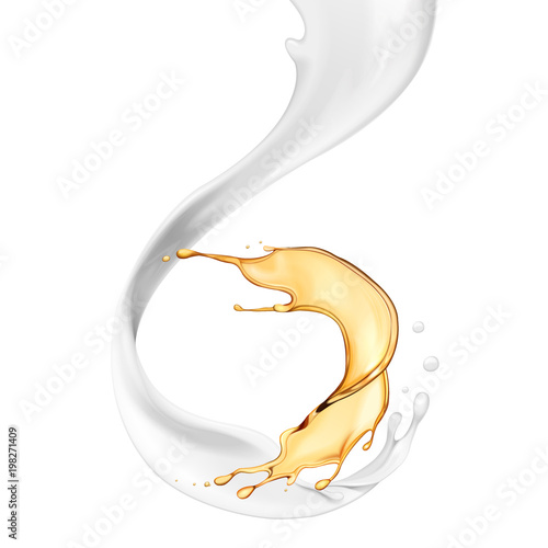 Twisted cream and essence