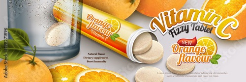Fizzy tablet ads