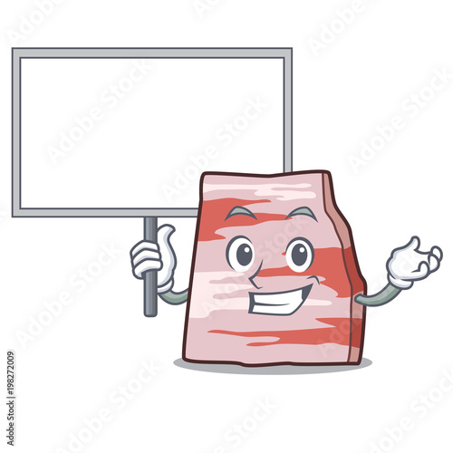Bring board pork lard character cartoon