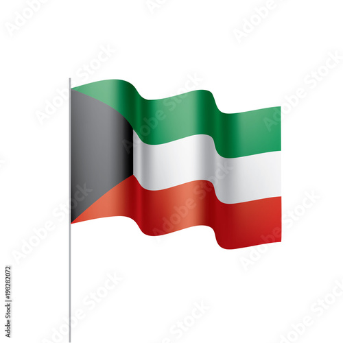 Kuwait flag, vector illustration Free Download Kuwait flag, vector illustration - GFXLoad