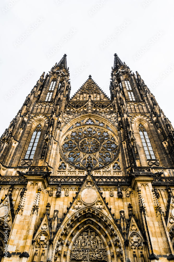 Fototapeta premium Fasada katedry św. Wita