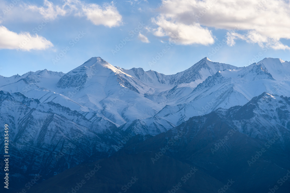 Fototapeta premium Leh Ladakh beautiful mountain landscape view,travel destination in India