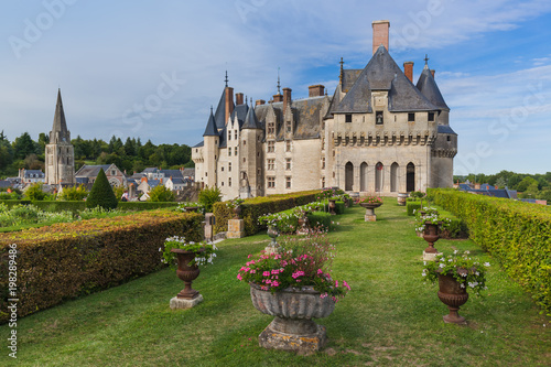 Langeais castle in the Loire Valley - France photo