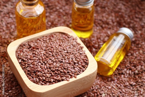 Flax seed with oil