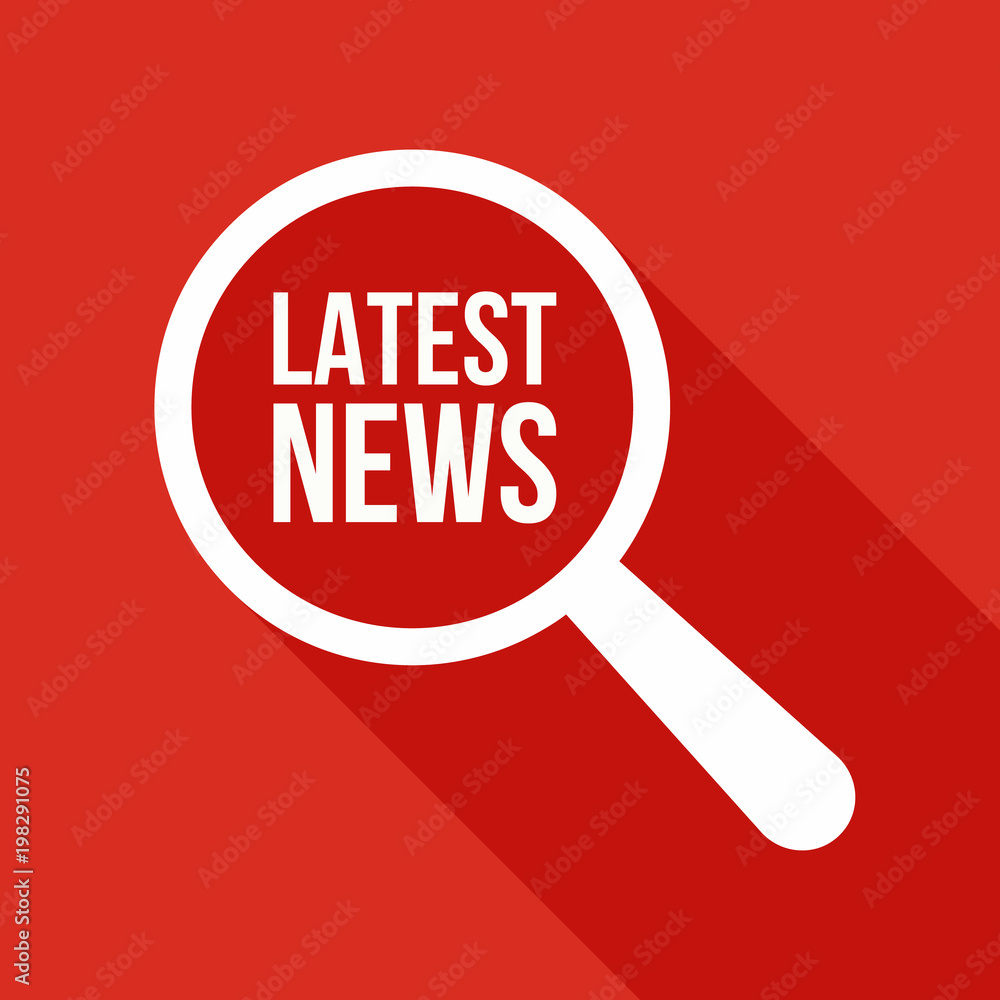 Latest News Word Magnifying Glass Latest News Word Magnifying Glass