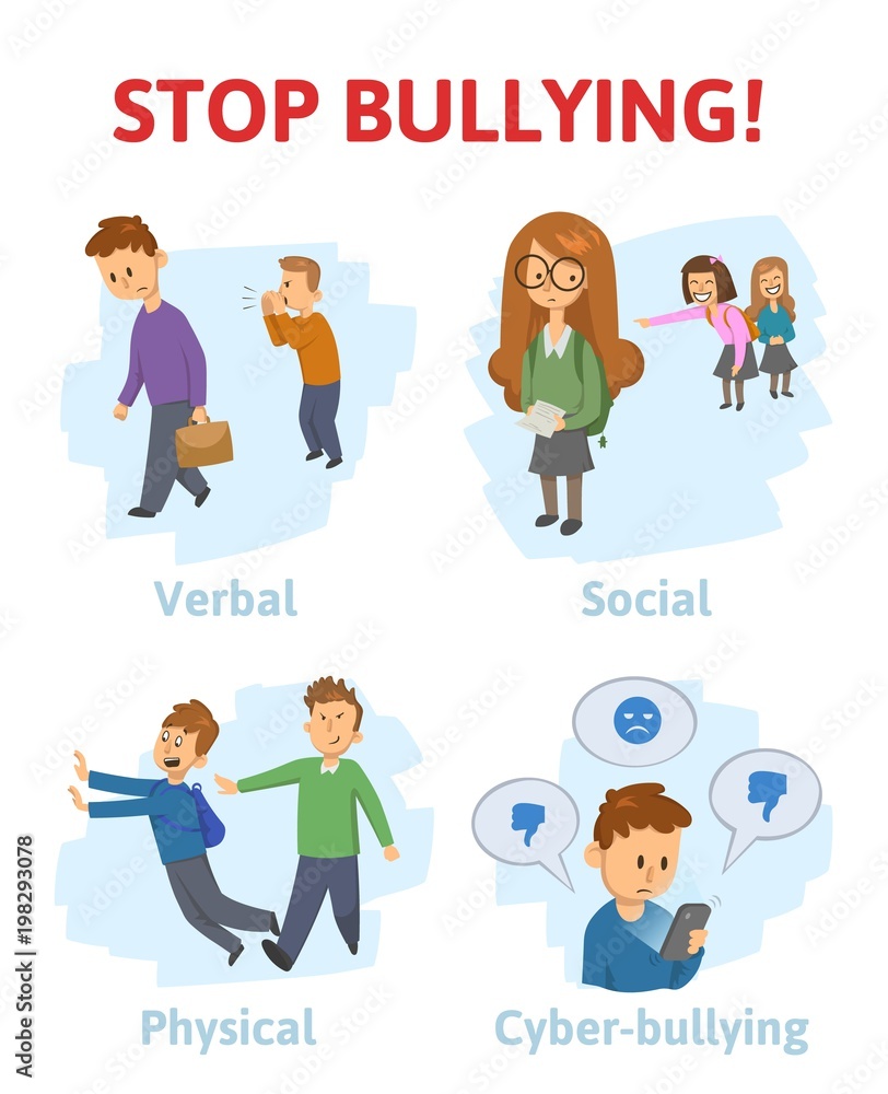 stop cyber bullying cartoon