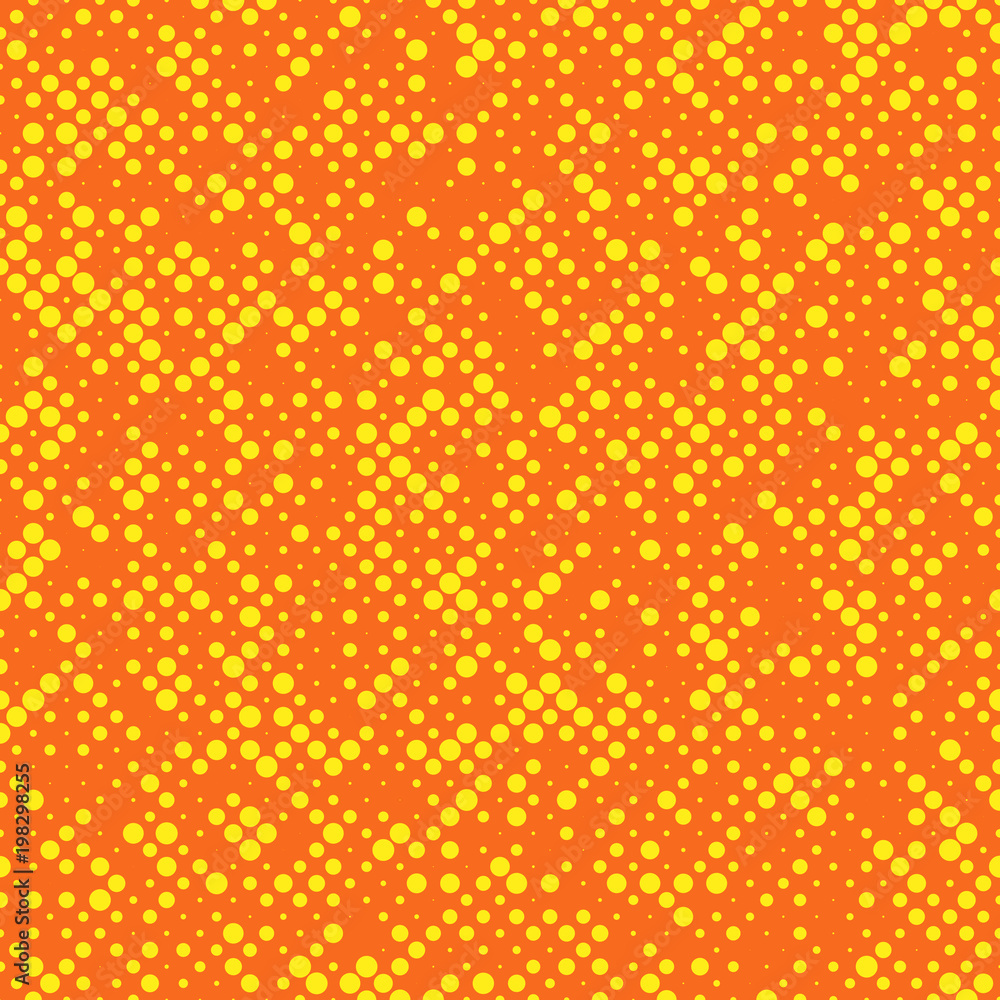Random halftone dot pattern background template design Random halftone dot pattern background template design