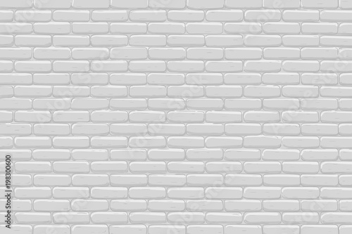 Brick wall background. Gray texture