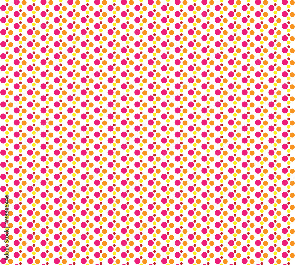 Geometric seamless pattern of multicolored circles. Can be used these patterns as banners, business cards, festive decorations, greeting cards and for your ideas. Geometric seamless pattern of multicolored circles. Can be used these patterns as banners, business cards, festive decorations, greeting cards and for your ideas.