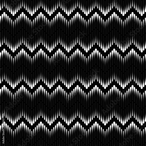Modern zigzag background.Seamless pattern.Vector.モダンジグザグパターン