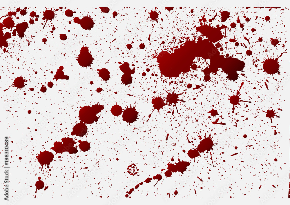 Blood background,ink splatter background, isolated on white. Blood background,ink splatter background, isolated on white.