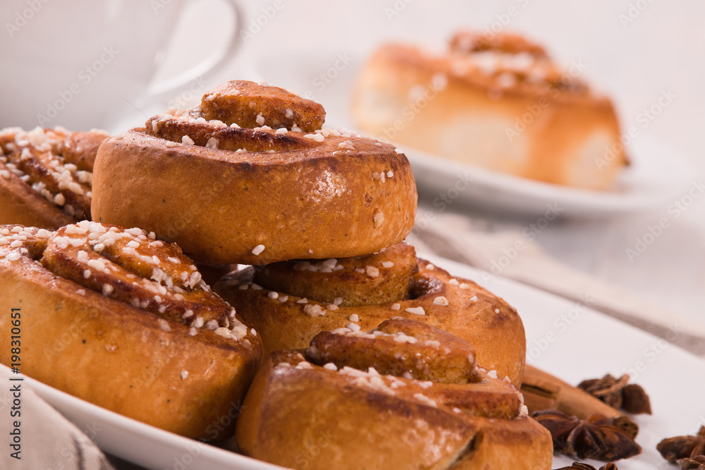 Cinnamon rolls. Cinnamon rolls.