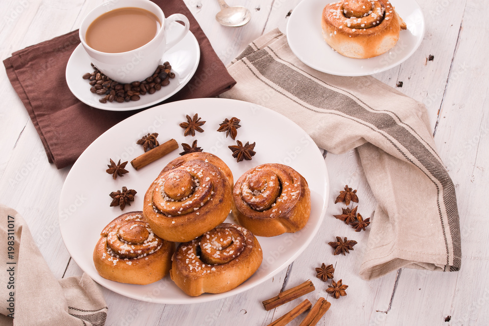 Cinnamon rolls. Cinnamon rolls.