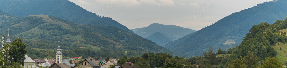 Beautiful view of the Carpathians