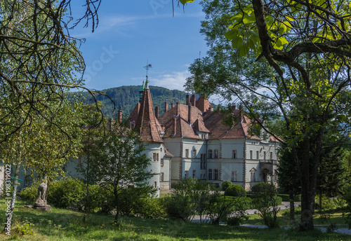 Schoenborn Palace of Chynadiyevo near Mukacheve, Carpathians Ukraine