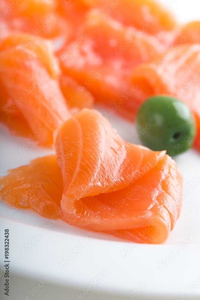 Salmon. Salmon.