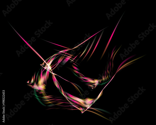 Abstract background composed of simple elements