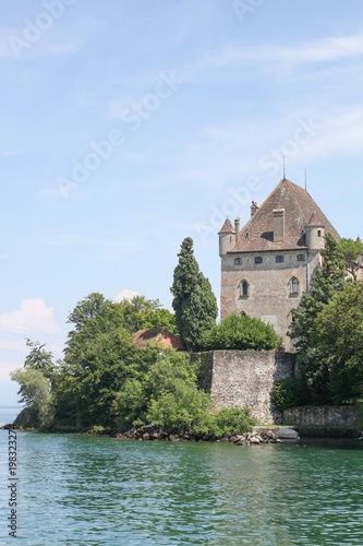 The castle of Yvoire in France