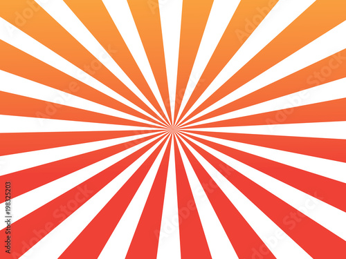 Geometric background of repeating circular lines. The lights of a sun. 