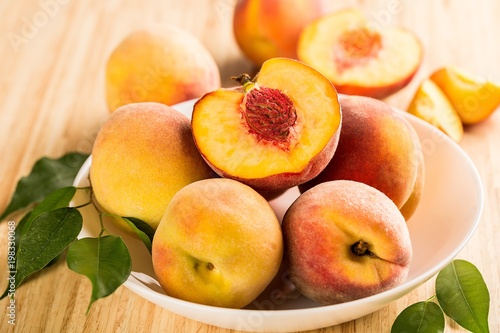 Fresh sweet Peaches