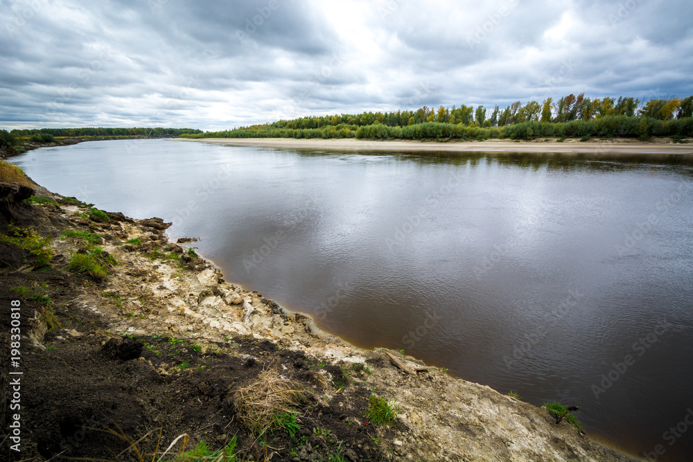 Taiga river in Siberia