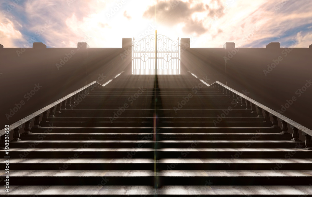 Fototapeta The Stairs To Heavens Gates