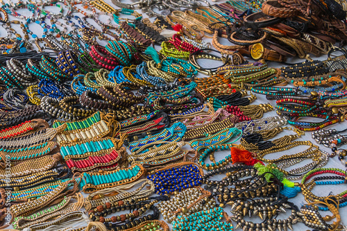 Colorful Indian bangles photo