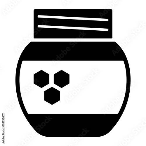 Bienen & Honig Icon - Honigtopf