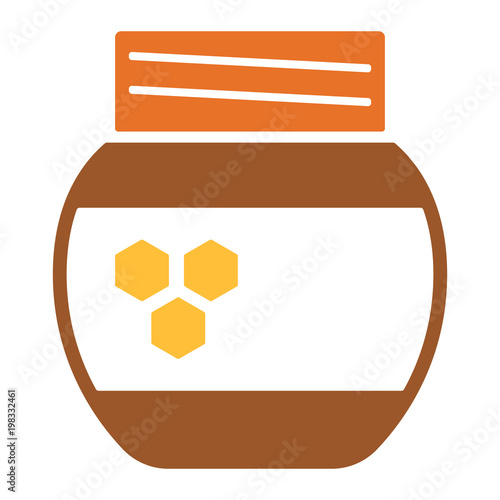 Bienen & Honig Icon - Honigtopf