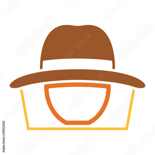 Bienen & Honig Icon - Imker Schutzhut