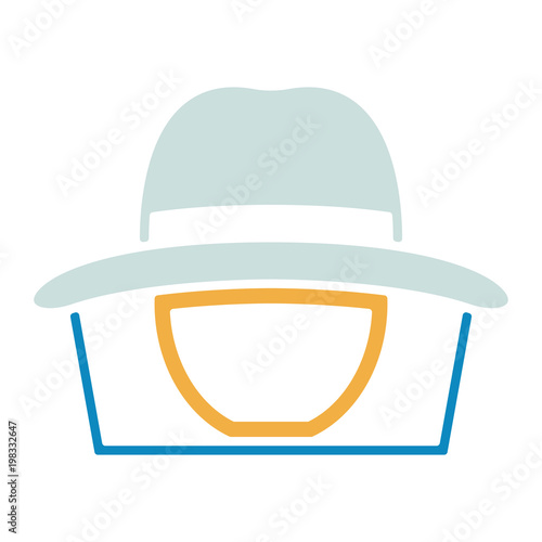 Bienen & Honig Icon - Imker Schutzhut