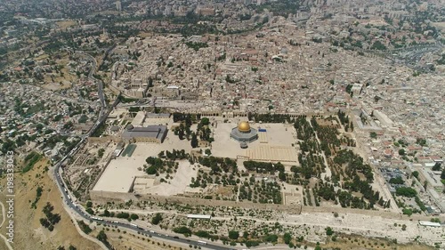 Wallpaper Mural Aerial shot of Jerusalem Torontodigital.ca