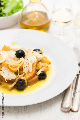 typical portuguese dish bacalhau Gomes de Sa