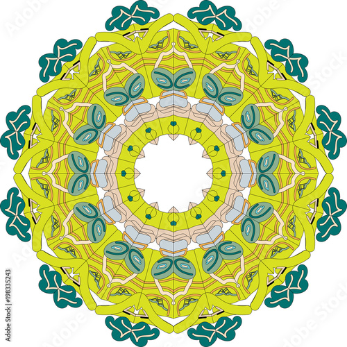 Mandala Lace Pattern, Oriental