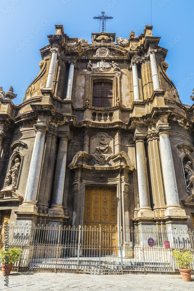 Church of Santa Anna in Palermo in Sicily, Italy