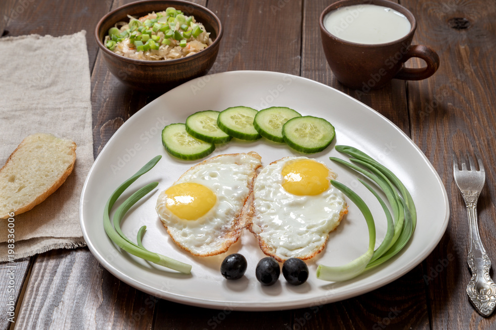 Image with fried eggs Image with fried eggs