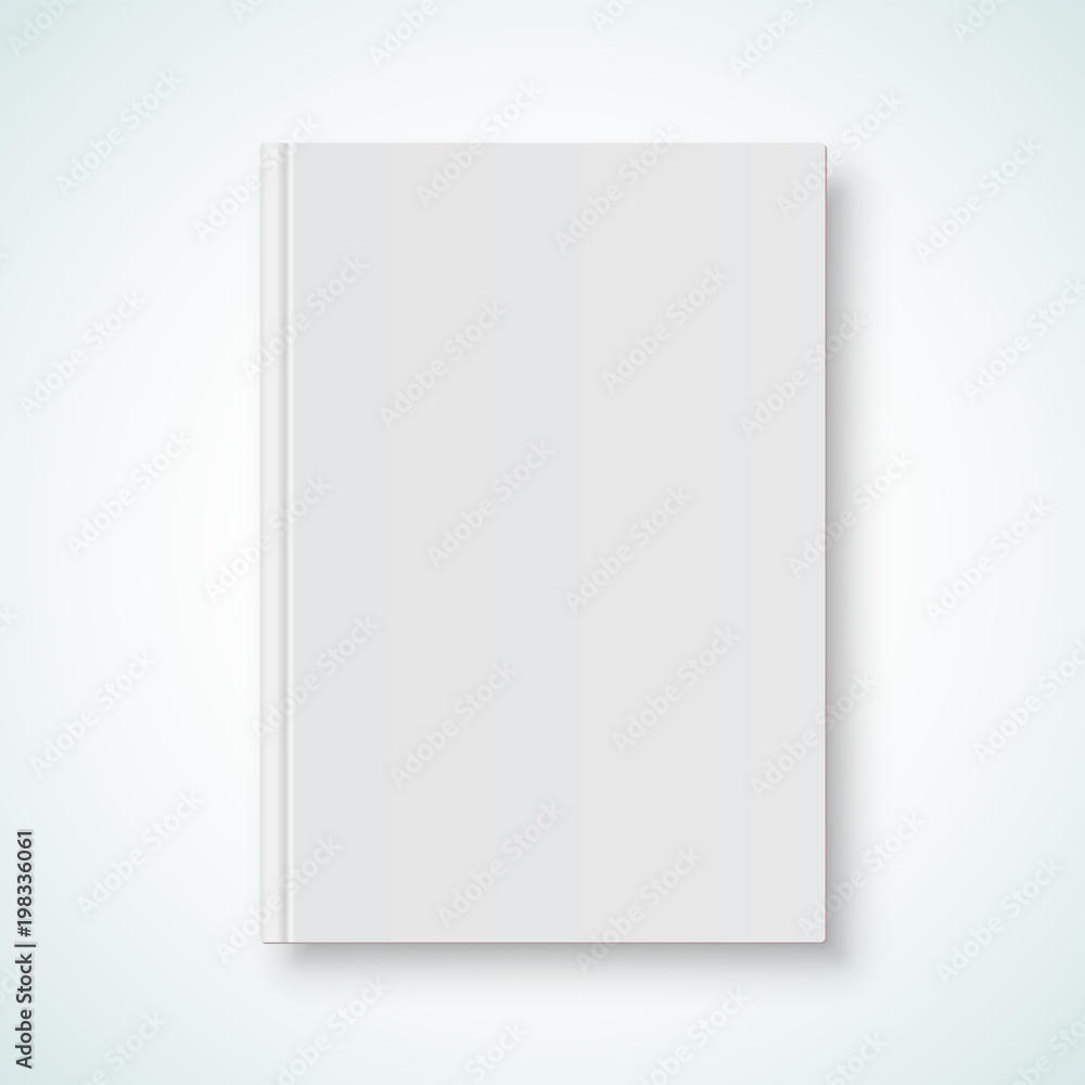 Blank Hardcover Book, Vectors