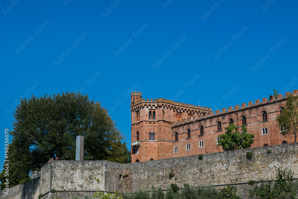 Castello di brolio in Tuscany, Italy